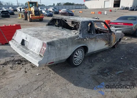 1981 Chevrolet Monte Carlo from USA, damaged, VIN 1G1AZ37K4BB435249